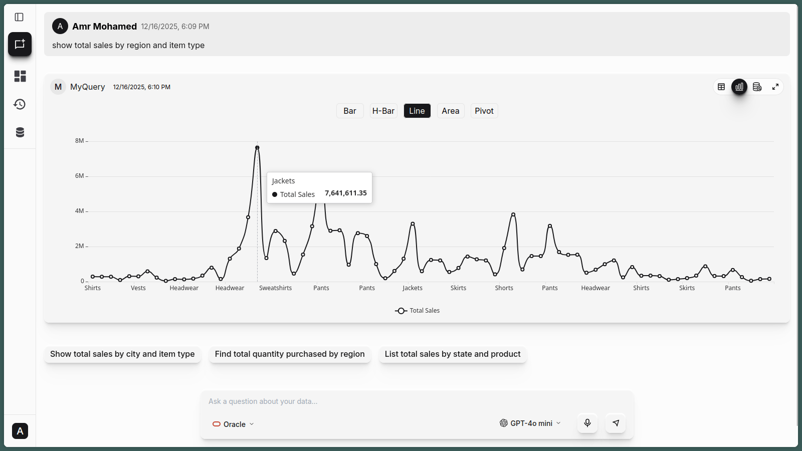 Report Builder Screenshot